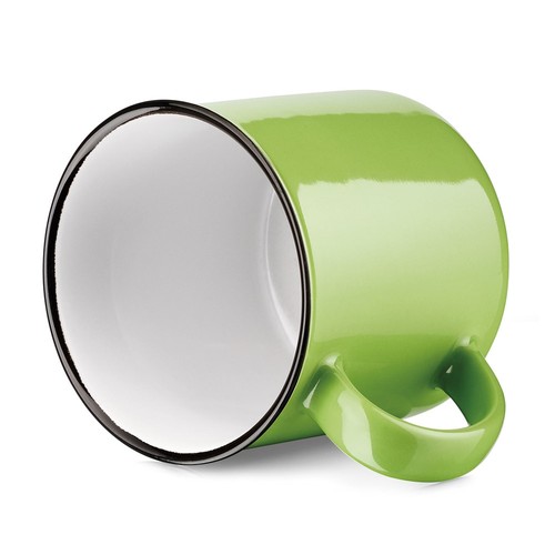 verde claro VERNON. Taza de cerámica de 340 ml