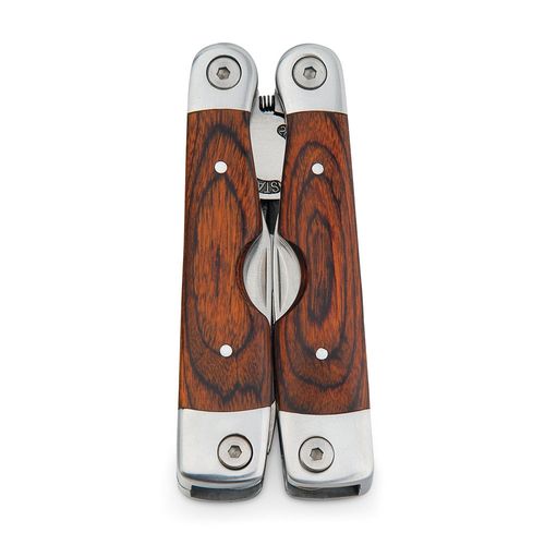MAGNUM. Pince pliante multifonctions en acier inoxydable et en bois - 3