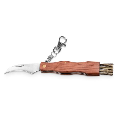 natural GUNTER. Navaja de bolsillo de acero inoxidable y madera