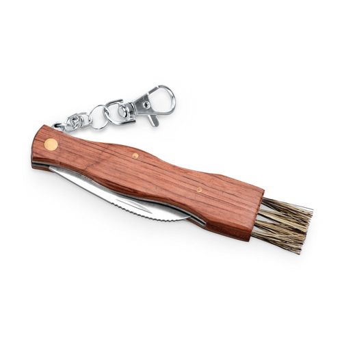 natural GUNTER. Navaja de bolsillo de acero inoxidable y madera
