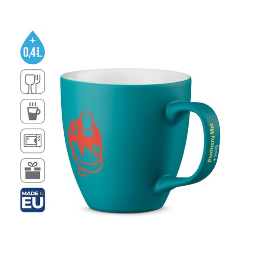 PANTHONY MAT. TAZA DE PORCELANA DE 450 ML