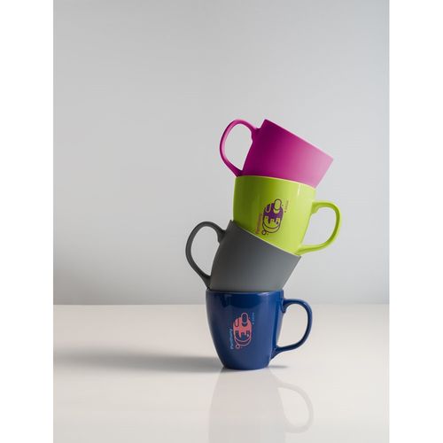 PANTHONY MAT. Tasse en porcelaine avec hydroglaçage 450 mL - 3