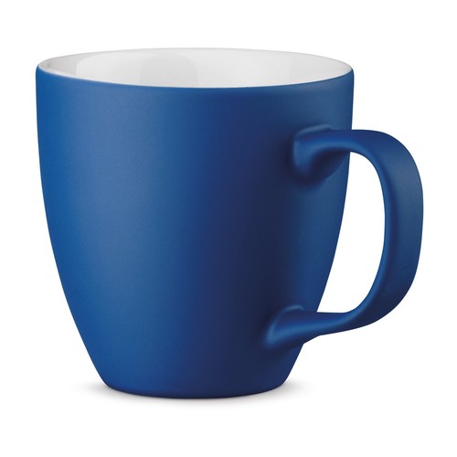 blue PANTHONY MAT. Taza de porcelana de 450 mL
