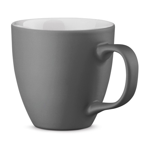 gray PANTHONY MAT. Taza de porcelana de 450 mL