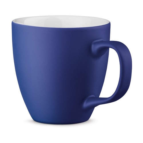 azulón PANTHONY MAT. Taza de porcelana de 450 mL