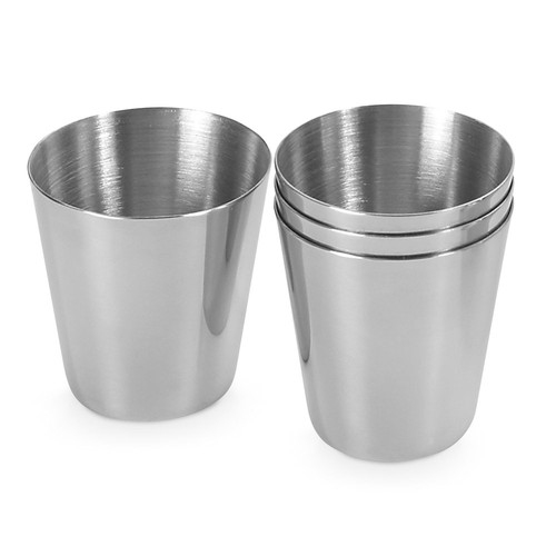 plateado HIMALAYAS. Juego de 4 vasos de 25 mL
