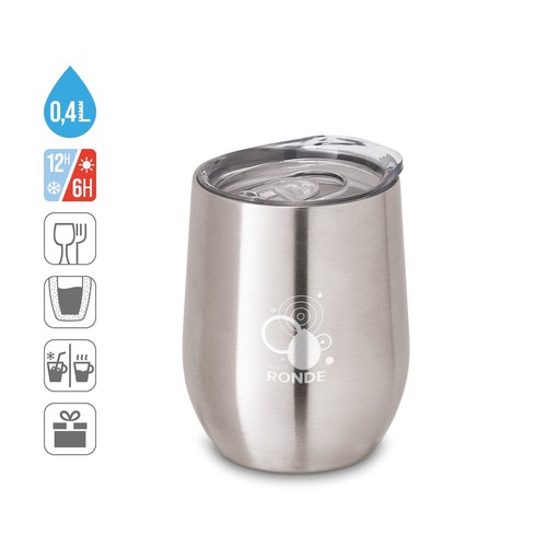 RONDE. TAZA DE VIAJE 400 ML