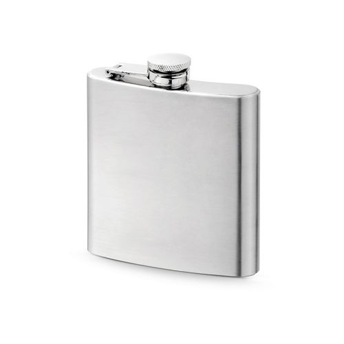 MUSE. Bouteille de poche 180mL en acier inox - 1