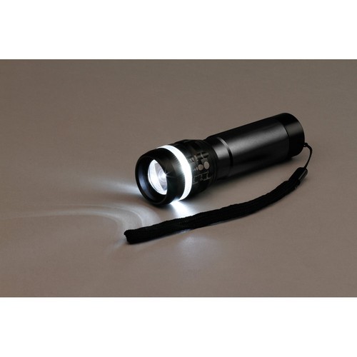 ZOOMIN. Lampe de poche en aluminium avec fonction zoom avec 3 modes d'éclairage - 3