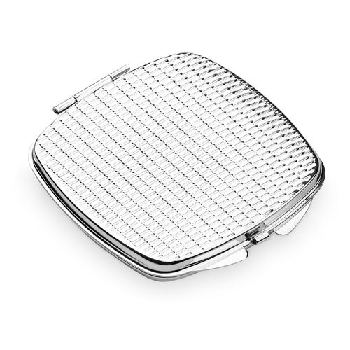 SHIMMER. Espejo compacto metálico