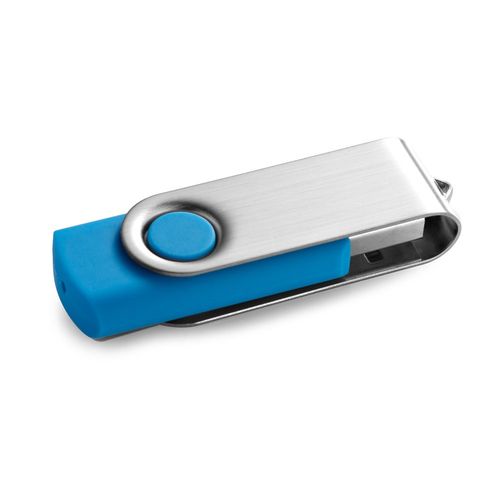 azul claro CLAUDIUS 4GB. Pen Drive, USB de 4 GB