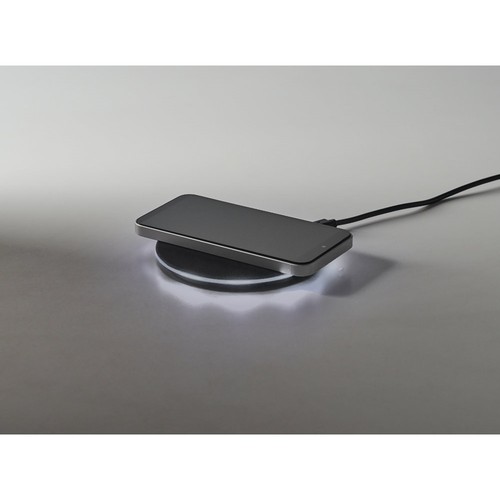 black BURNELL. Cargador inalámbrico superrápido de 10W, fabricado en ABS
