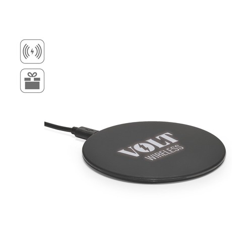 BURNELL. CARGADOR INALÁMBRICO SUPERRÁPIDO DE 10W, FABRICADO EN ABS
