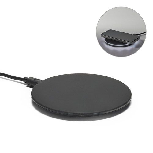 BURNELL. CARGADOR INALÁMBRICO SUPERRÁPIDO DE 10W, FABRICADO EN ABS