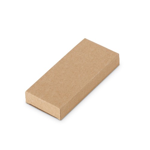 natural FITCH. Power bank 5'000 mAh con cargador inalámbrico de 5W, fabricado en bambú