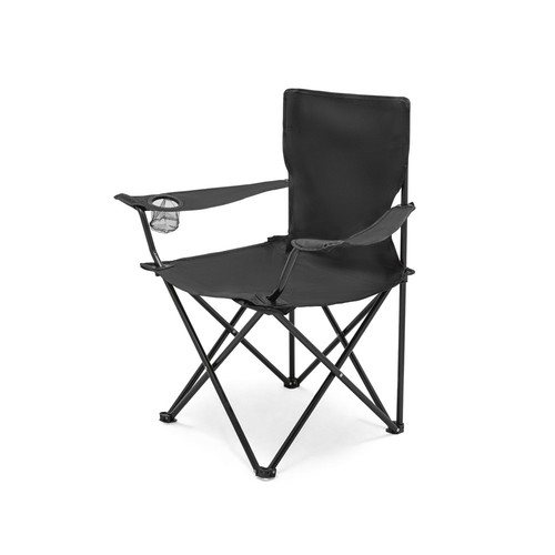 black THRONE. Silla plegable