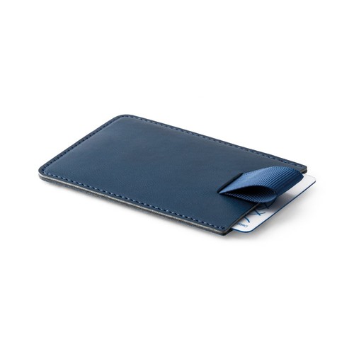 blue POPPY. Tarjetero con bloqueo RFID