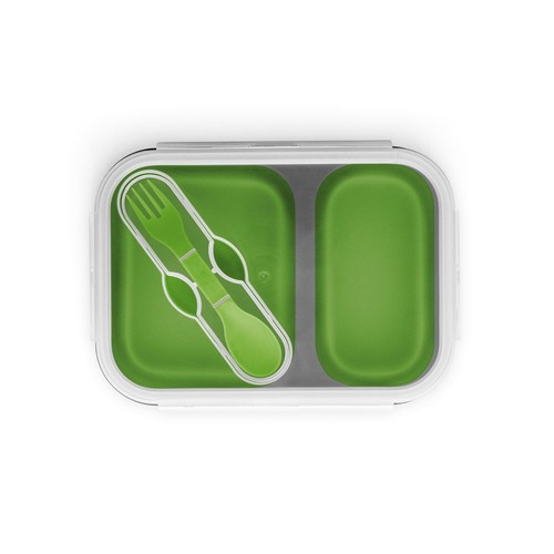 DILL. Lunch Box. Boîte hermétique rétractable en silicone et PP (480 et 760 mL) - 3
