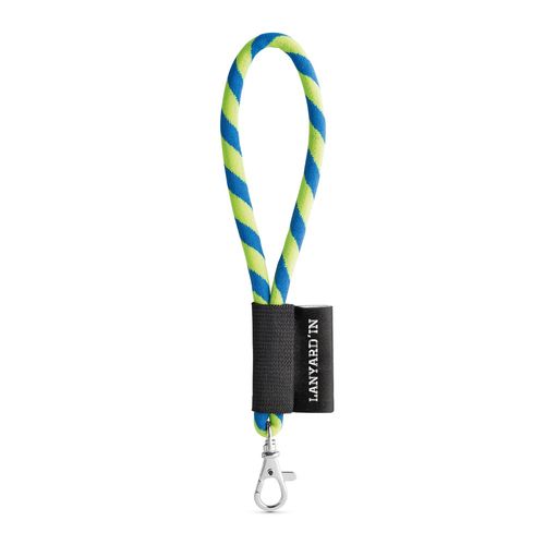 amarillo fluo/azulón 75090. Lanyard Tube Short Set. Modelos estándar