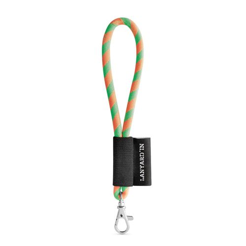 verde fluo/naranja 75090. Lanyard Tube Short Set. Modelos estándar