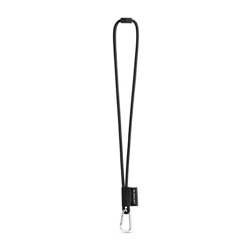 75091. SET LANYARD NAUTIC LONG (Ø 7 MM) CON MOSQUETÓN EN D DE 55 MM Y CIERRE DE SEGURIDAD DE Ø 7 MM
