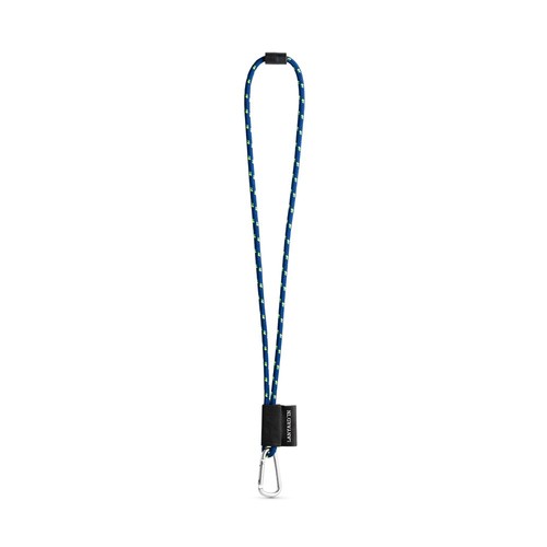 blue 75091. SET Lanyard NAUTIC Long (Ø 7 mm) con Mosquetón en D de 55 mm y Cierre de Seguridad de Ø 7 mm