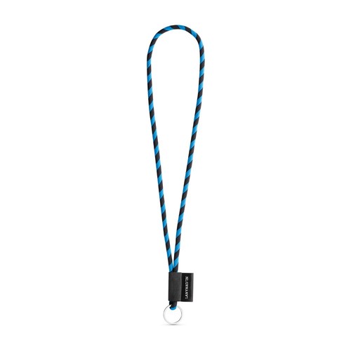 75093. SET Lanyard TUBE Long (Ø 7 mm) con Anilla Ø 32 mm