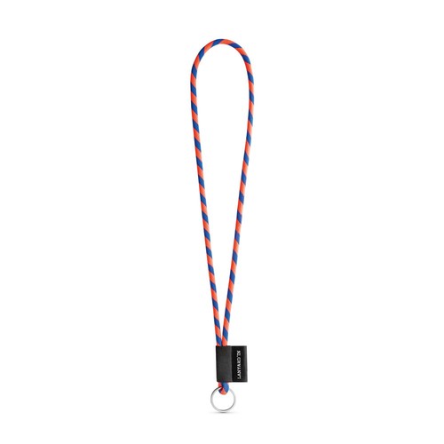 75093. SET Lanyard TUBE Long (Ø 7 mm) con Anilla Ø 32 mm