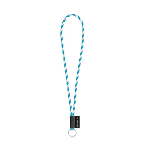 75093. SET Lanyard TUBE Long (Ø 7 mm) con Anilla Ø 32 mm