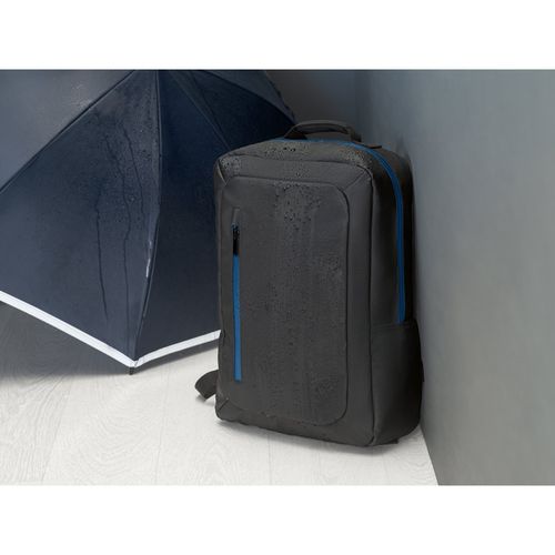 black OSASCO. Mochila para portátil de 15 pulgadas de poliéster 600D de alta densidad