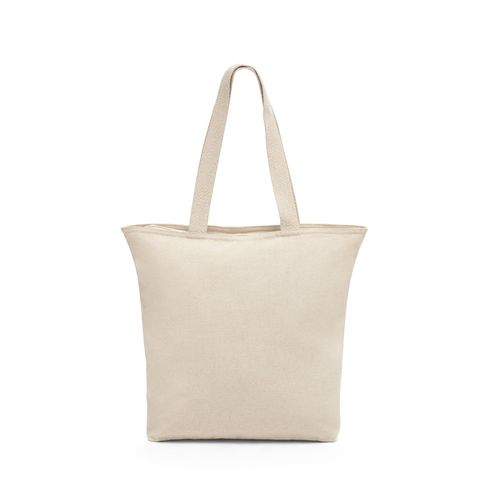 luz natural HACKNEY. Bolsa de algodón 100% con cremallera (280 g/m²)