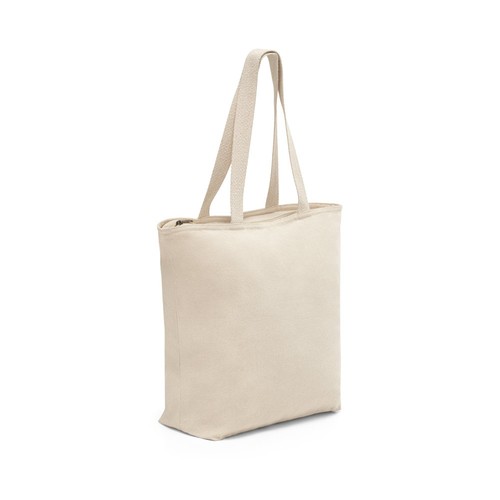 luz natural HACKNEY. Bolsa de algodón 100% con cremallera (280 g/m²)
