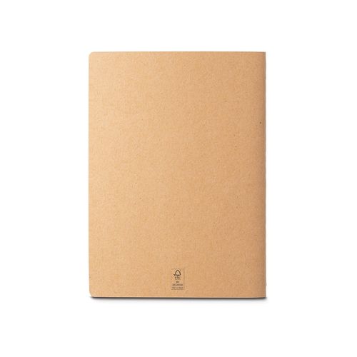 ALCOTT A4. Bloc-notes A4 à couverture cartonnée (250 g/m²) et pages unies - 4