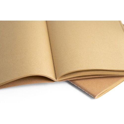 ALCOTT A5. Bloc-notes A5 à couverture cartonnée (250 g/m²) et pages unies - 6