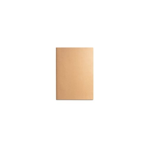 natural ALCOTT A6. Bloc de notas con tapa de cartón (250 g/m²) y páginas lisas
