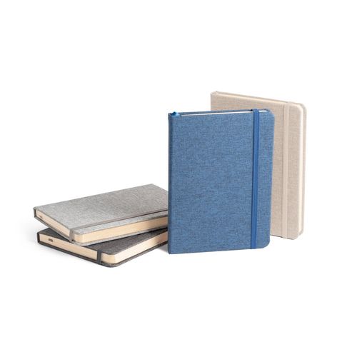 BOYD. Bloc-notes de notes A5 en polyester recyclé (100% rPET) avec pages lignées - 4