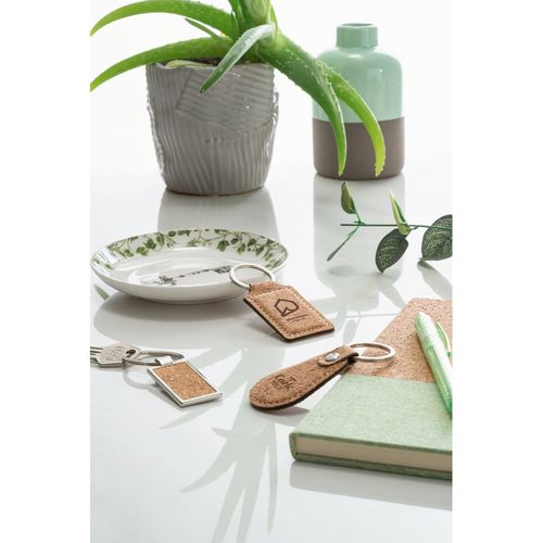 natural MILLAU. Llavero de corcho