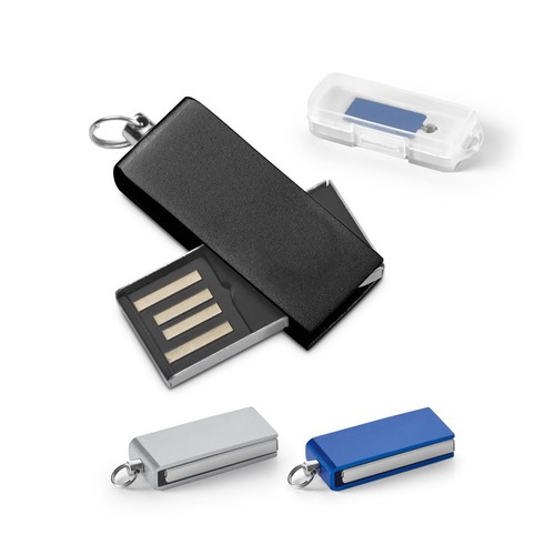 SIMON 8GB. Pen Drive, UDP mini de 8 GB de aluminio, Merchandising, artículos personalizados para tu promoción de marca