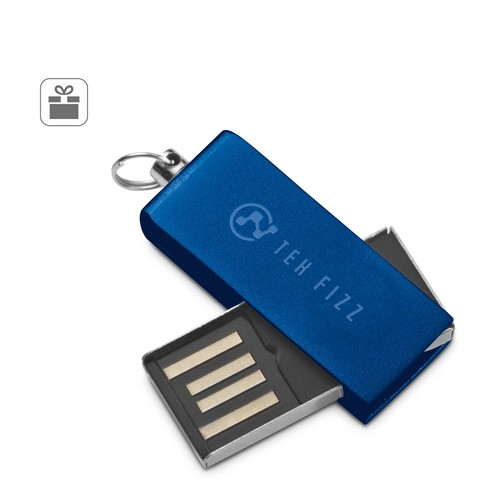 SIMON 8GB. PEN DRIVE, UDP MINI DE 8 GB DE ALUMINIO