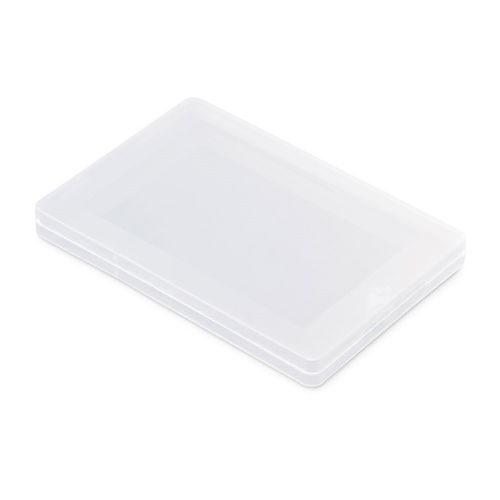 white WALLACE 8GB. Memoria USB UDP de 8GB, fabricada en ABS