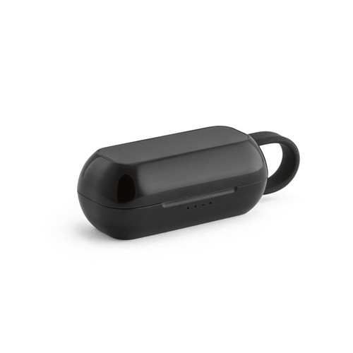 black BOSON. Auriculares inalámbricos ABS reciclado (100 % rABS) con 3 horas de autonomía