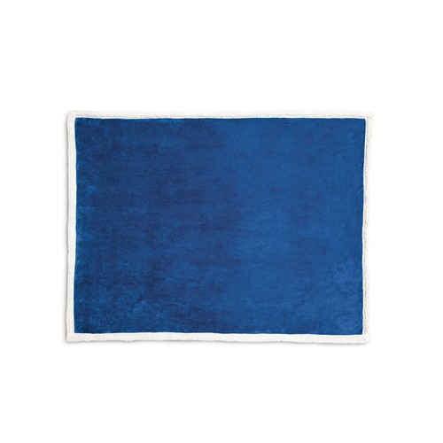 HEIDEN. Couverture polaire réversible (190 g/m²) avec ruban de satin et carte personnalisée - 3