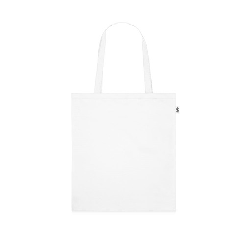 white MAPUTO. Bolsa 190T poliéster reciclado (100% rPET)