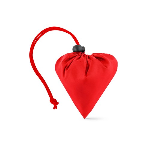 red BEIRA. Bolsa plegable en 190T poliéster reciclado (100% rPET)