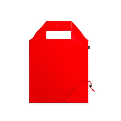 red BEIRA. Bolsa plegable en 190T poliéster reciclado (100% rPET)