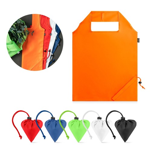 BEIRA. BOLSA PLEGABLE EN 190T POLIÉSTER RECICLADO (100% RPET)