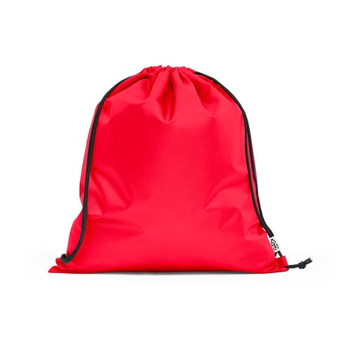red PEMBA. Bolsa tipo mochila en 190T poliéster reciclado (100% rPET)