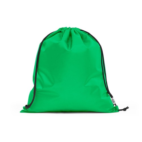 green PEMBA. Bolsa tipo mochila en 190T poliéster reciclado (100% rPET)