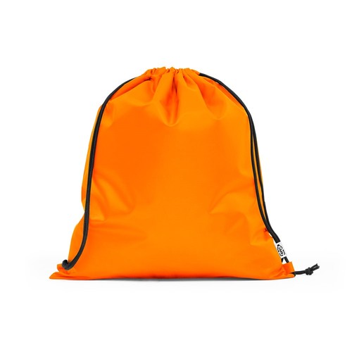 orange PEMBA. Bolsa tipo mochila en 190T poliéster reciclado (100% rPET)