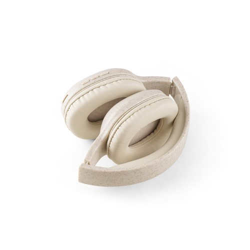 natural FEYNMAN. Auriculares inalámbricos plegables con 4h de autonomía, fabricados con paja de trigo y ABS